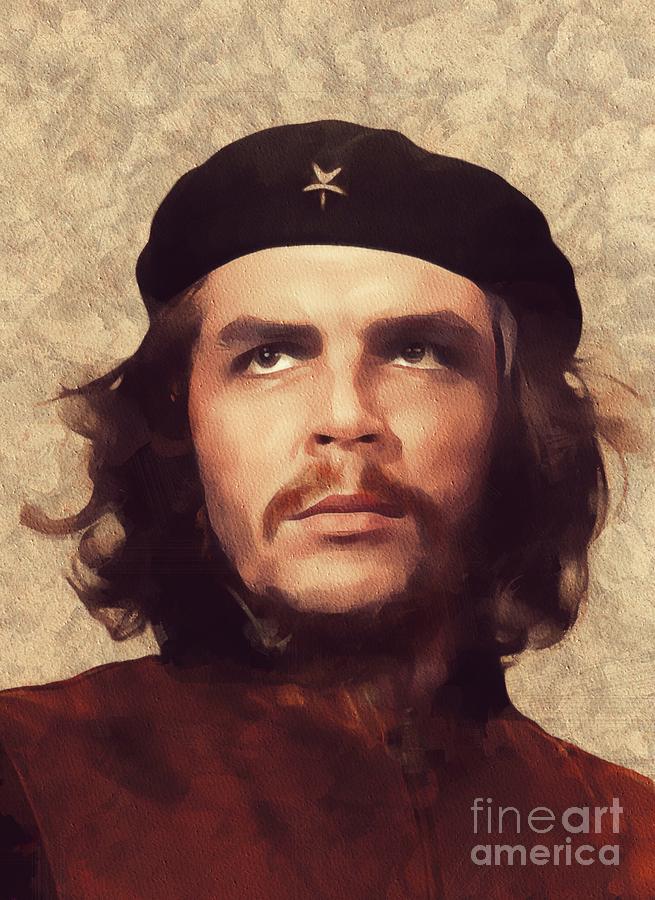 Portrait Painting - Che Guevara, Historical Figure #1 by Esoterica Art Agency