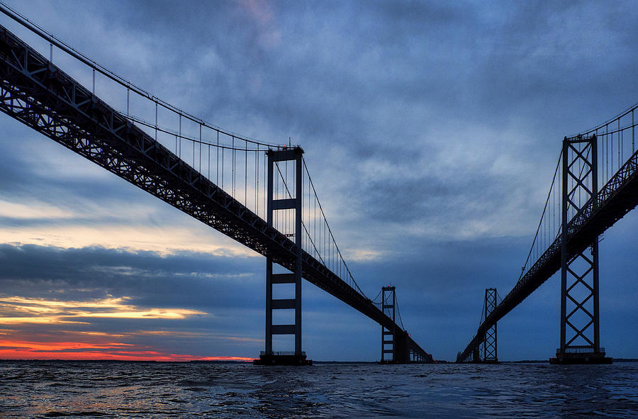 Chesapeake Bay Bridge #1 Photograph by David Kay