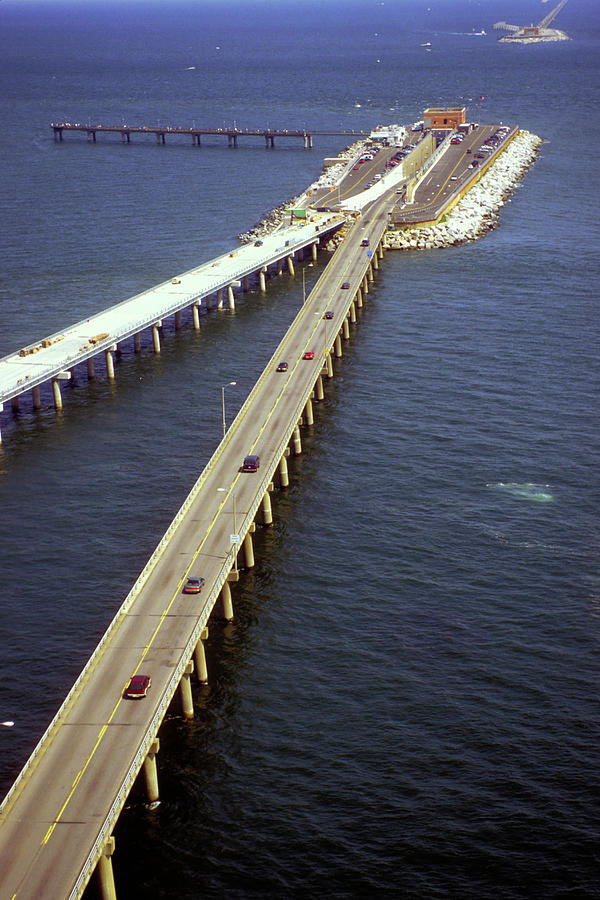 Chesapeake Bay Tunnel Photograph