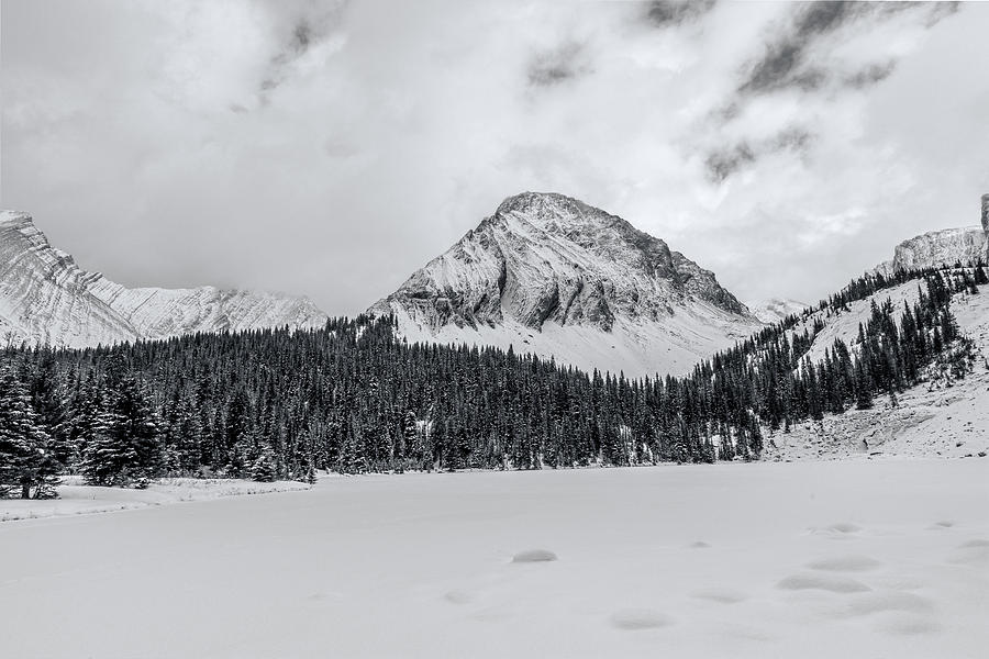 Uphill Photograph - Chester Lake Kananaskis Alberta by Yves Gagnon Uphill Photograph - Chester Lake Kananaskis Alberta by Yves Gagnon
