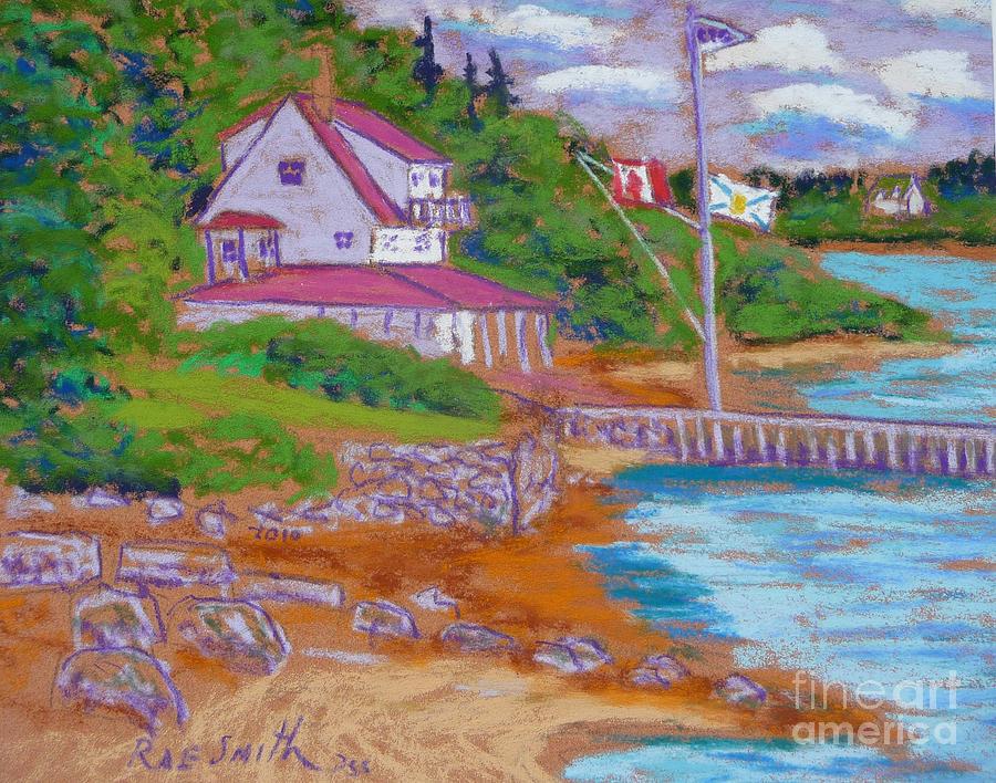 Chester Yacht Club #1 Pastel by Rae  Smith PSC