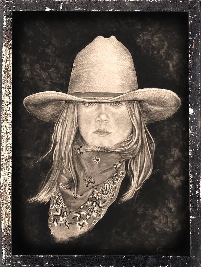 Cheyenne #1 Painting by Traci Goebel