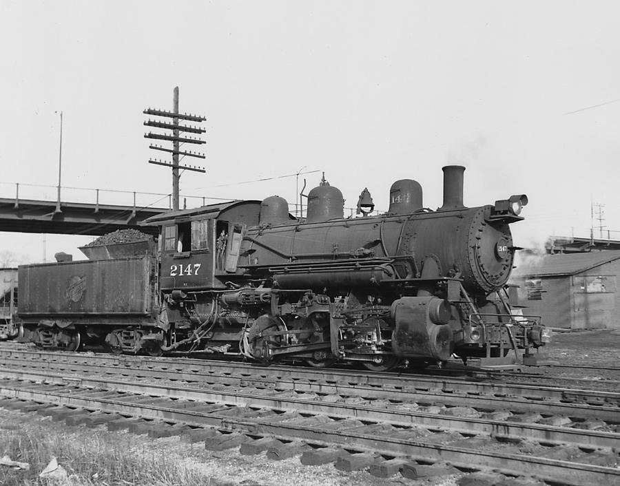  Steam Engine With Tender in Rapid City South Dakota - 1937 Photograph by Chicago and North Western Historical Society