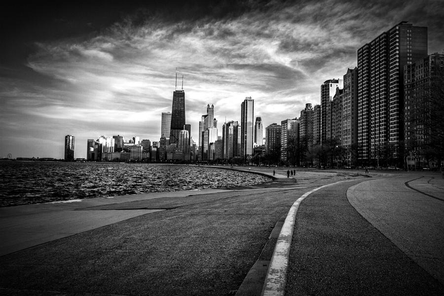 Chicago Photograph - Chicago from North Avenue Beach #1 by Mike Burgquist