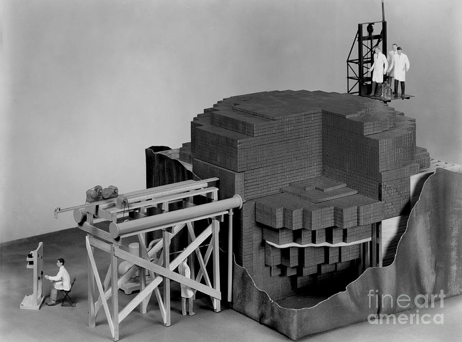Chicago Pile-1, Scale Model #1 Photograph by Science Source