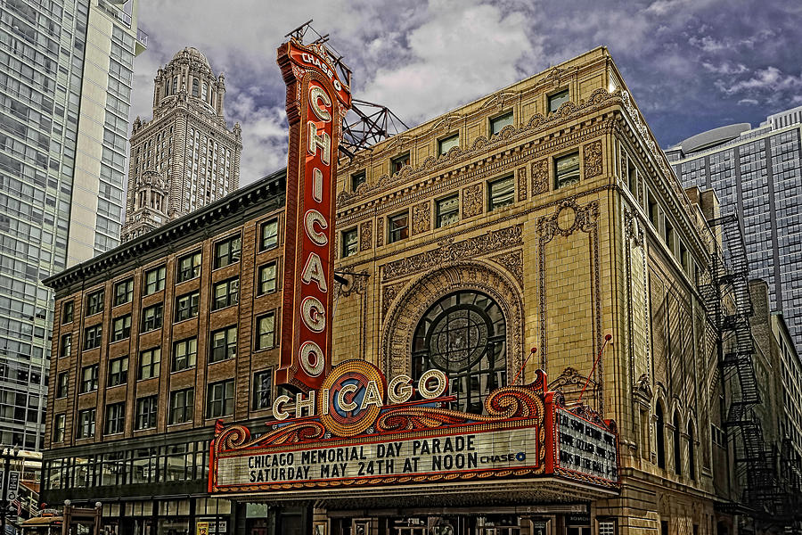 Chicago Theater #1 Photograph by Jerry Golab