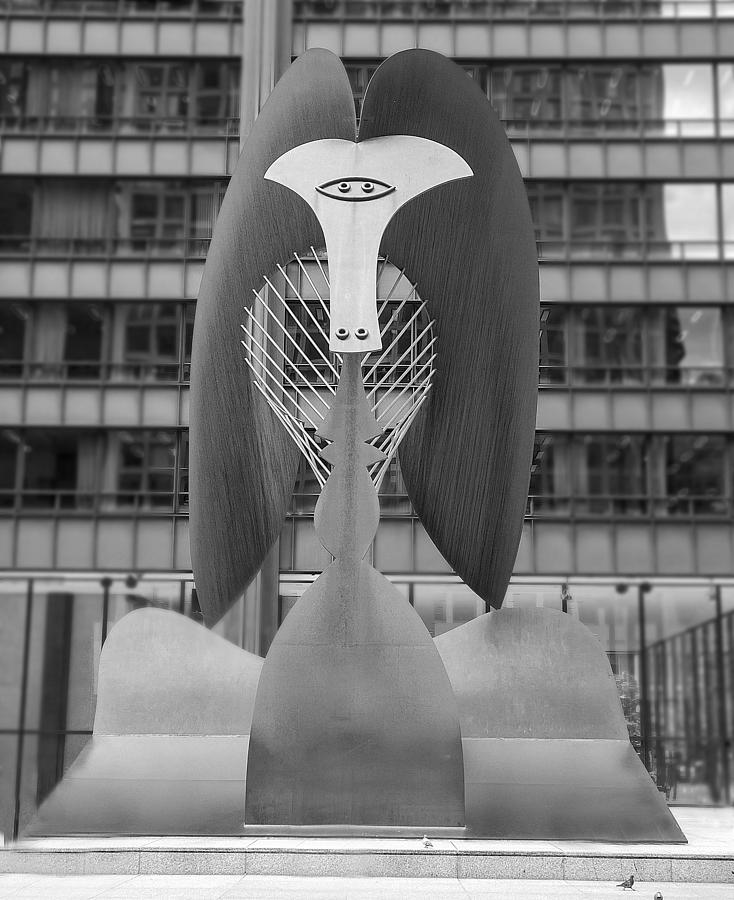 Chicagos Picasso #1 Photograph by Roger Lapinski