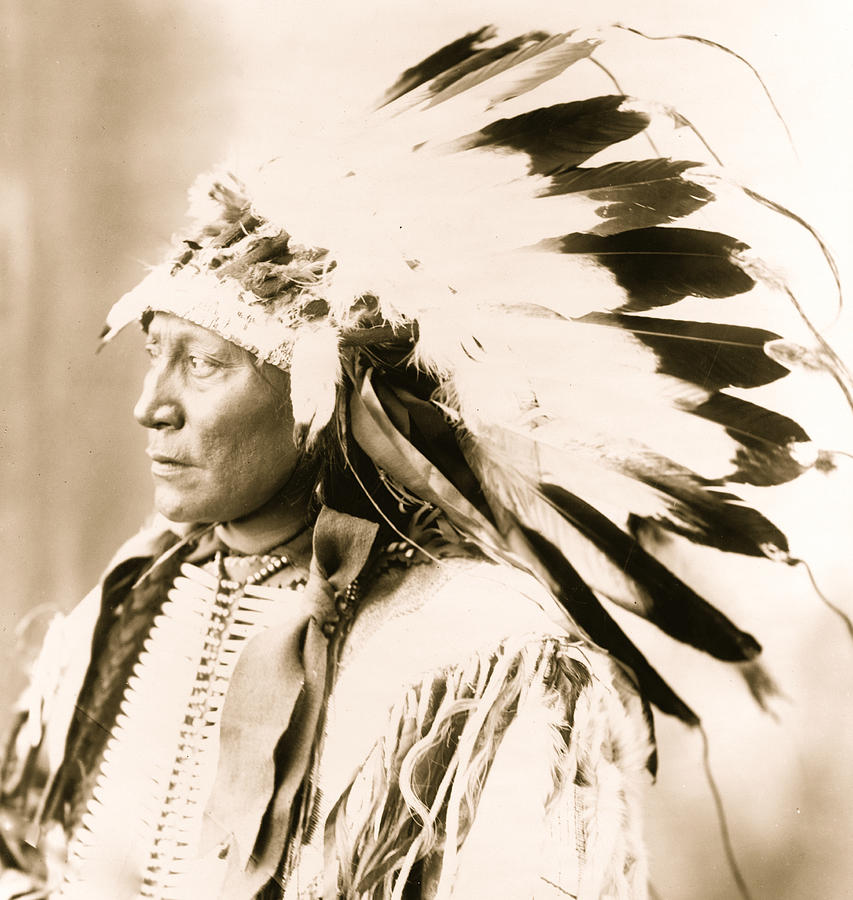 Chief Hollow Horn Bear Photograph by American School