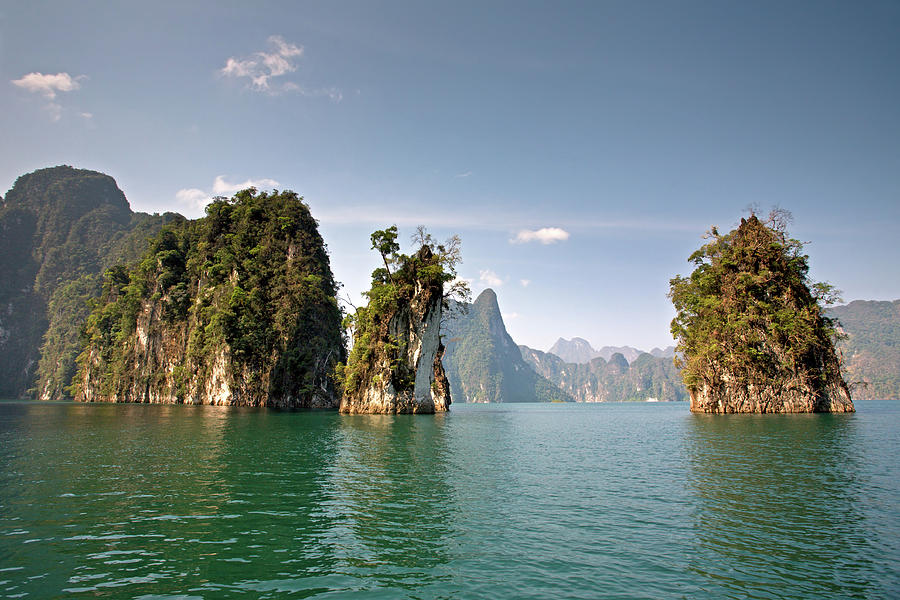 Cheow Lan Lake, Gui-Lin of Thailand Photograph by Aivar Mikko