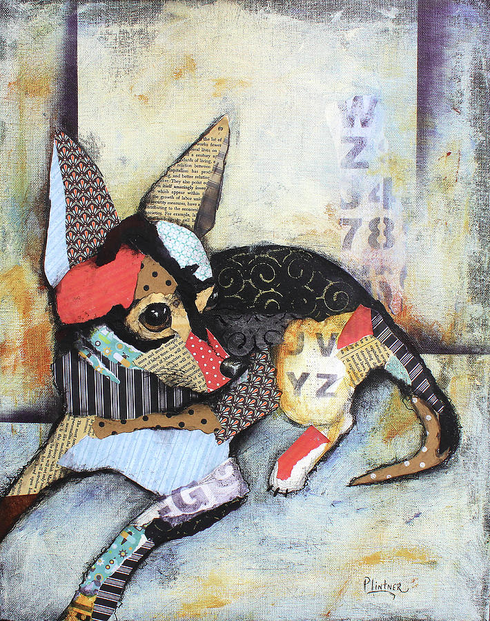 Chihuahua #1 Mixed Media by Patricia Lintner
