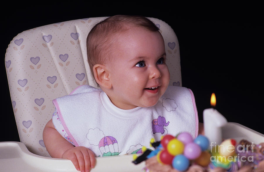 Childs 1st Birthday #2 Photograph by Jim Corwin
