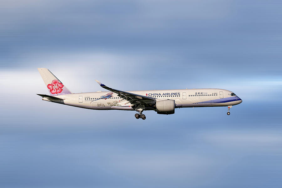China Airlines Airbus A350 941 Mixed Media By Smart Aviation