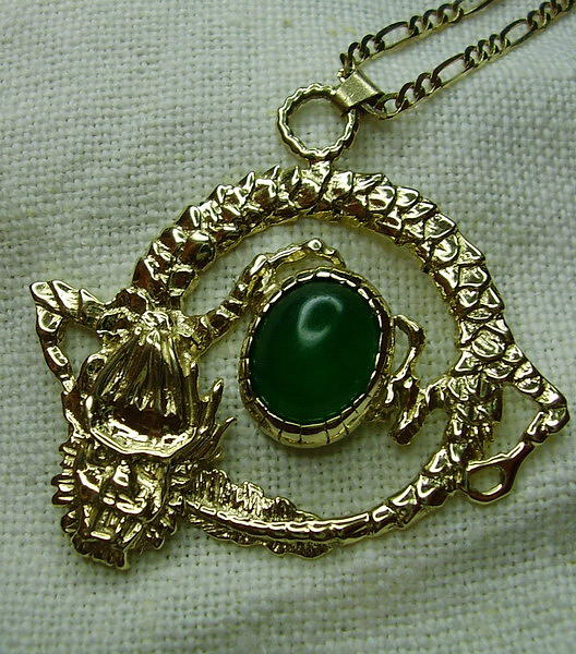 Gold Dragon Jewelry - China Years-dragon #1 by Jonatan Kor