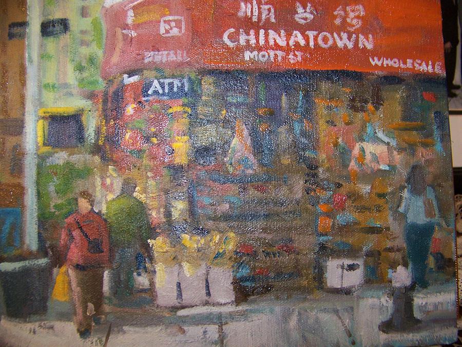 Chinatown #1 Painting by Bart DeCeglie