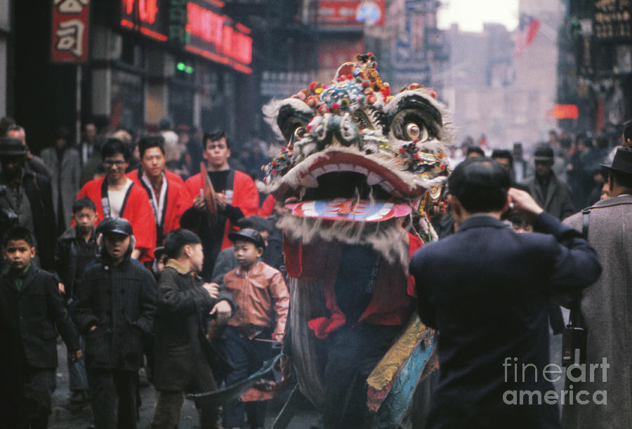 Chinese New Year 1963 #1 Photograph by The Harrington Collection