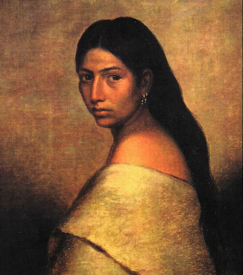 Choctaw Belle #1 Painting by Phillip Romer