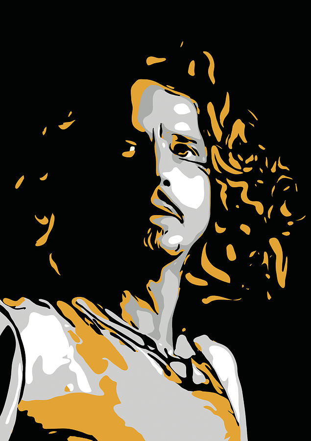 Chris Cornell Digital Art