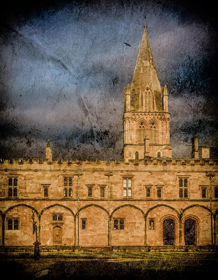 Oxford, England - Christ Church College Photograph by Mark Forte