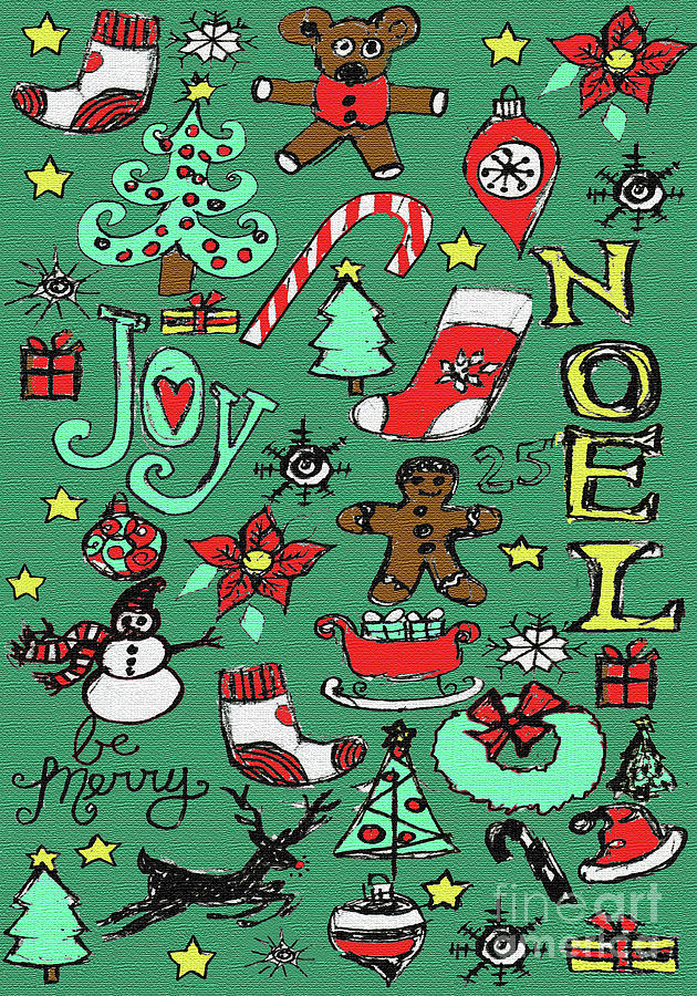 Christmas Cheer #1 Digital Art by Genevieve Esson