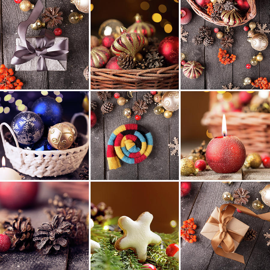 Christmas Collage Photograph