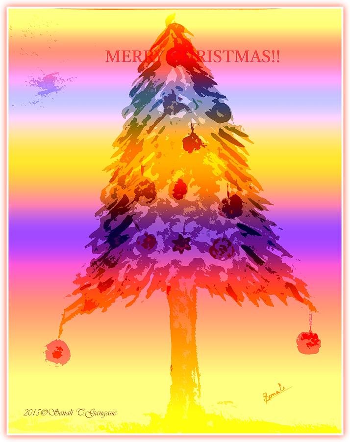 Christmas Decorations  #1 Digital Art by Sonali Gangane