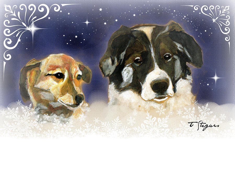 Christmas Doggies by Tarja Stegars Christmas Doggies by Tarja Stegars