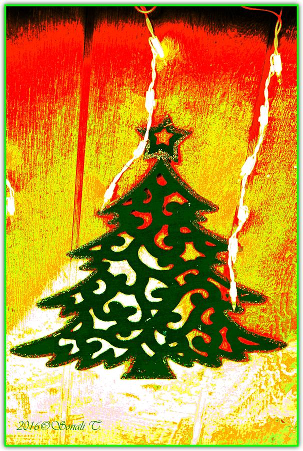 Christmas greetings 2016 Digital Art by Sonali Gangane