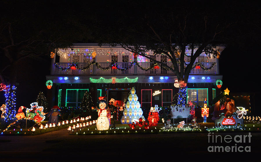 Christmas Lights #3 Photograph by Savannah Gibbs