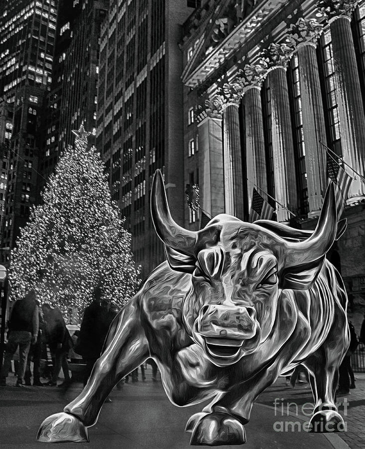 Christmas on Wall Street featuring New York Stock Exchange and C by Nishanth Gopinathan Christmas on Wall Street featuring New York Stock Exchange and C by Nishanth Gopinathan
