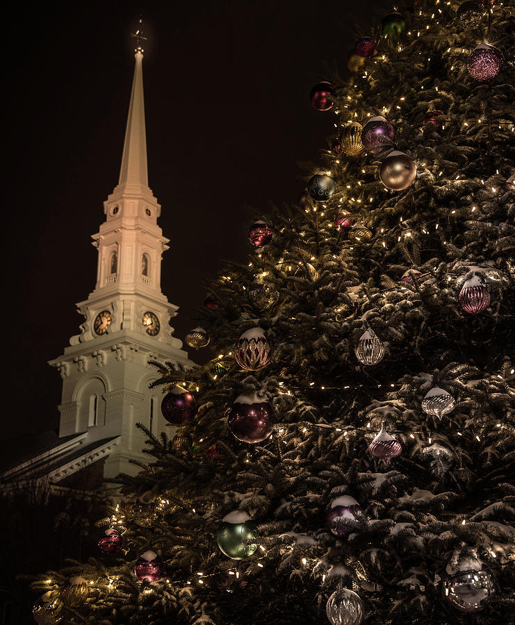 Christmas Portsmouth 2016 #1 Photograph by Hershey Art Images