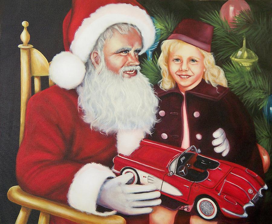 Christmas Painting - Christmas Wish #1 by Joni McPherson