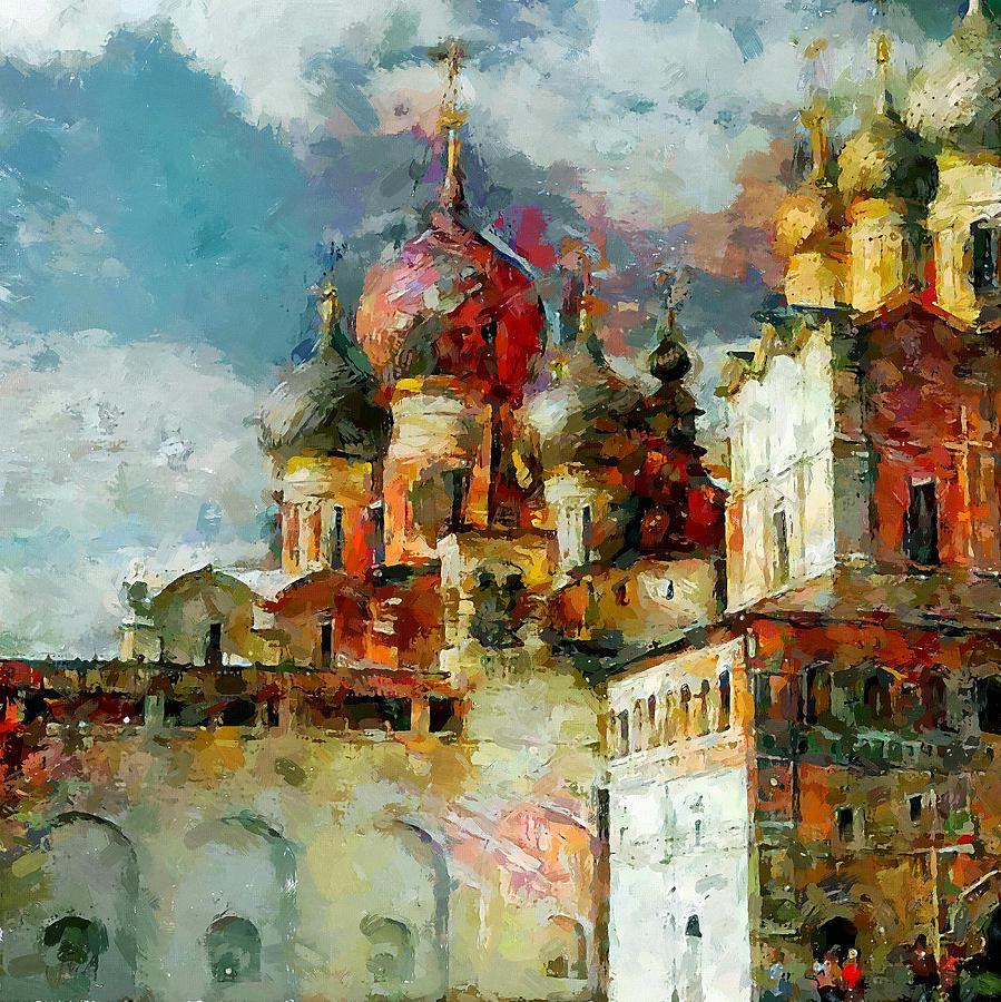 Church colors #1 Digital Art by Yury Malkov