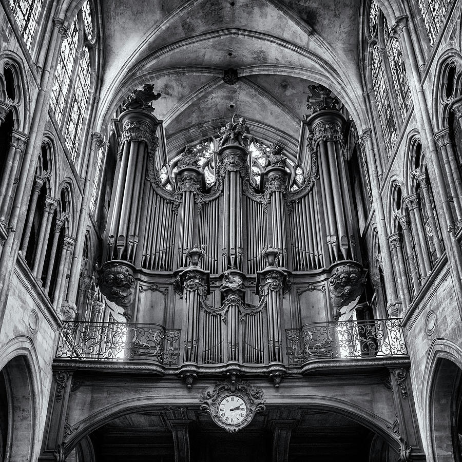 Church Of Saint-severin Organ - #1 Photograph