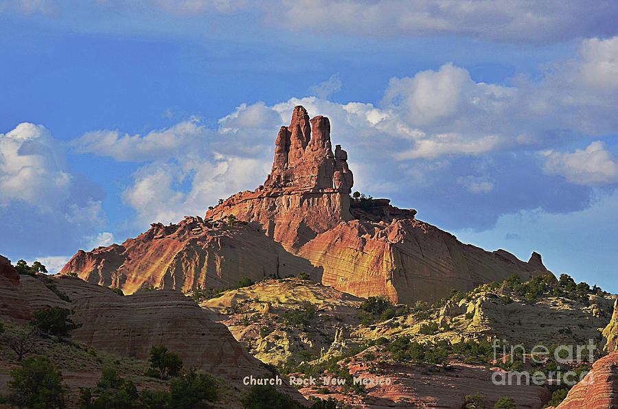 Church Rock #1 Photograph by Debby Pueschel