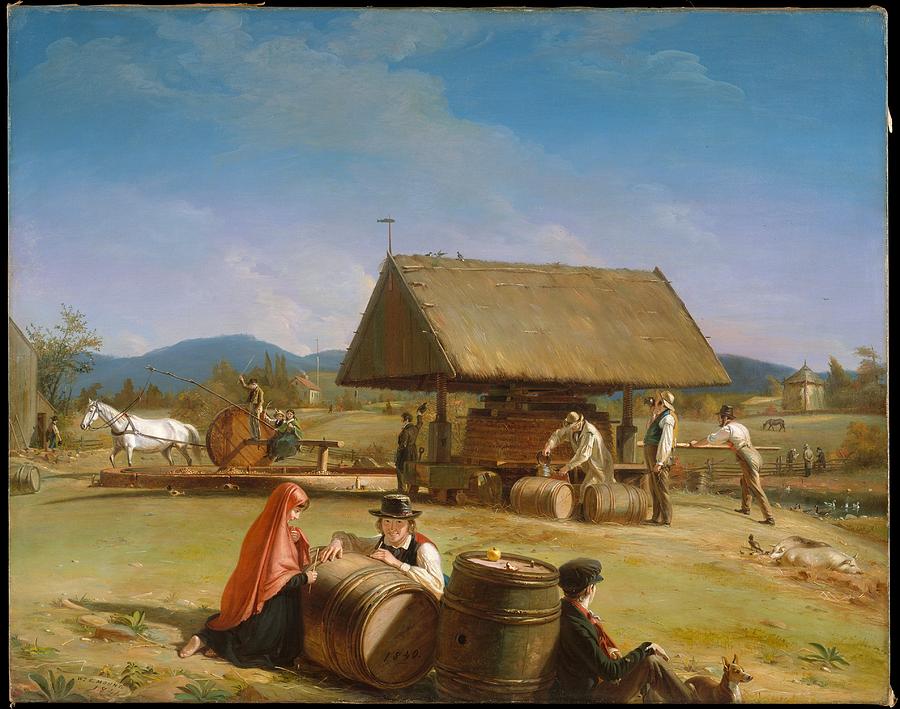 Cider Making Painting by William Sidney Mount | Fine Art America