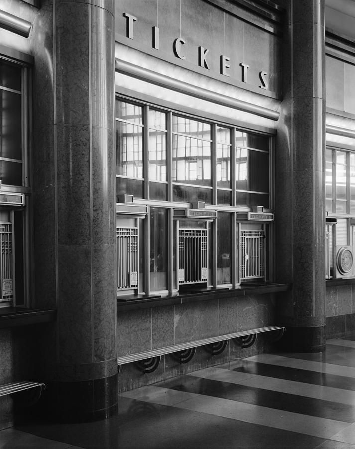 Cincinnati Union Terminal, Ticket #1 Photograph by Everett