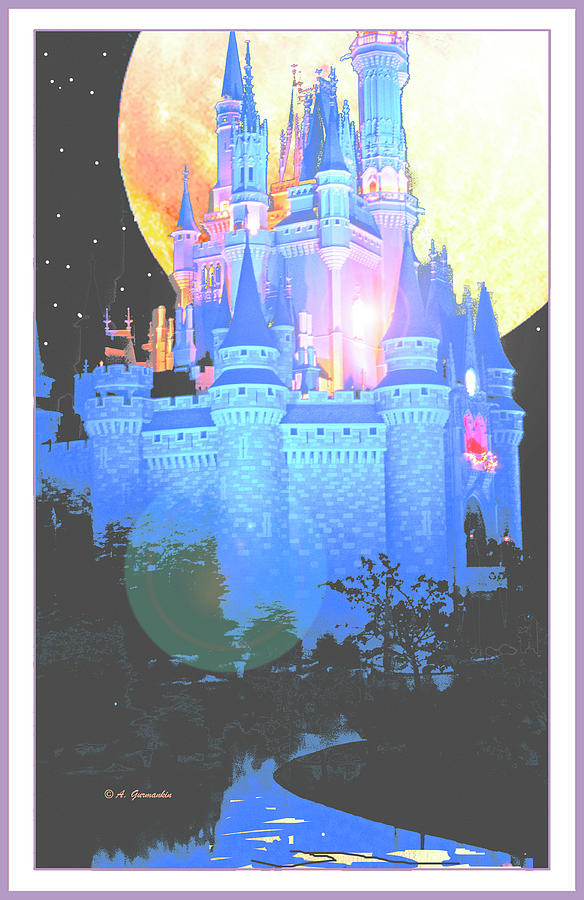 Cinderellas Castle Magic Kingdom Walt Disney World Orlando Flori #2 Photograph by A Macarthur Gurmankin