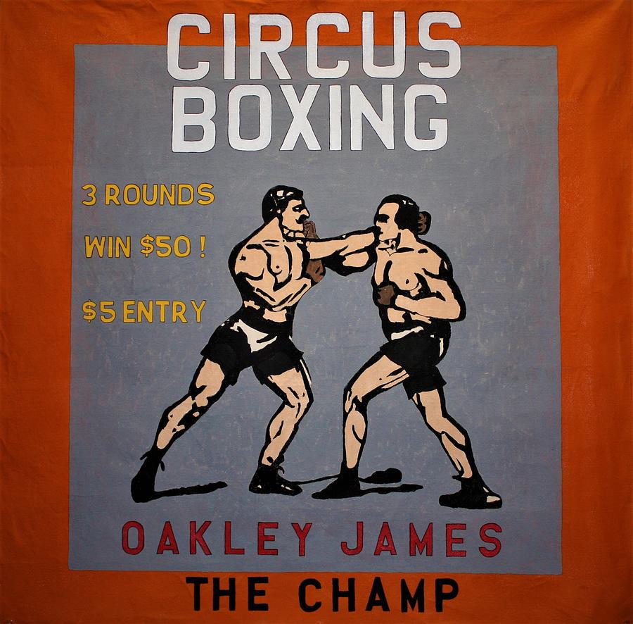 Circus Boxer #2 Painting by Ralph LeCompte