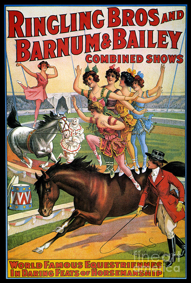 CIRCUS POSTER, 1920s #1 Photograph by Granger