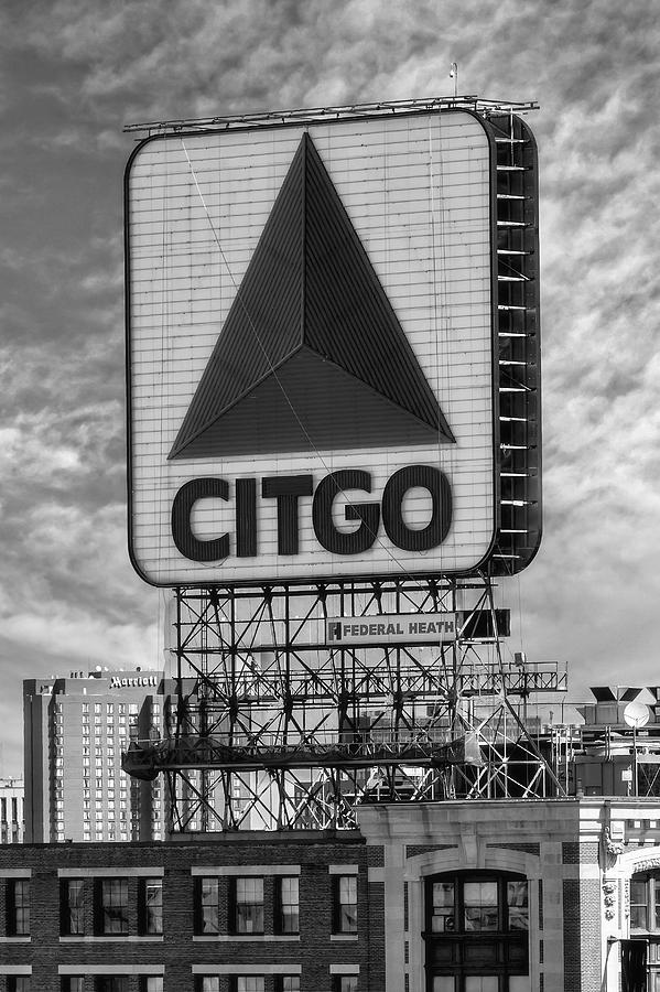 Citgo Sign Kenmore Square Boston Photograph by Susan Candelario