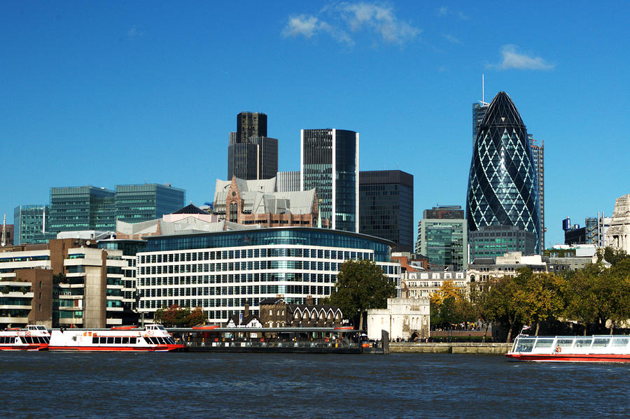 City of London Skyline #1 Photograph by Chris Day
