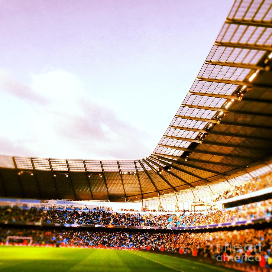 Soccer Photograph - City of Manchester Stadium #1 by Janan Yakula