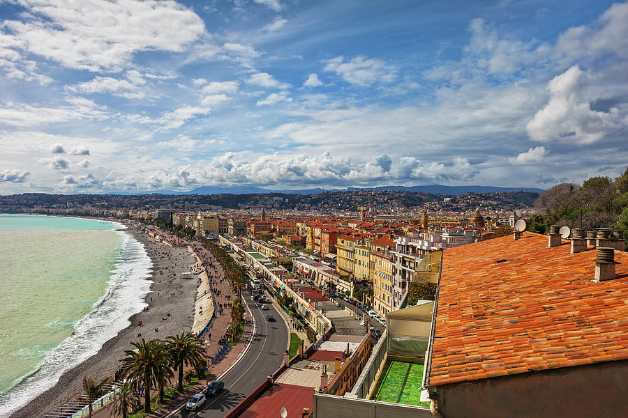 City of Nice in France #1 Photograph by Artur Bogacki
