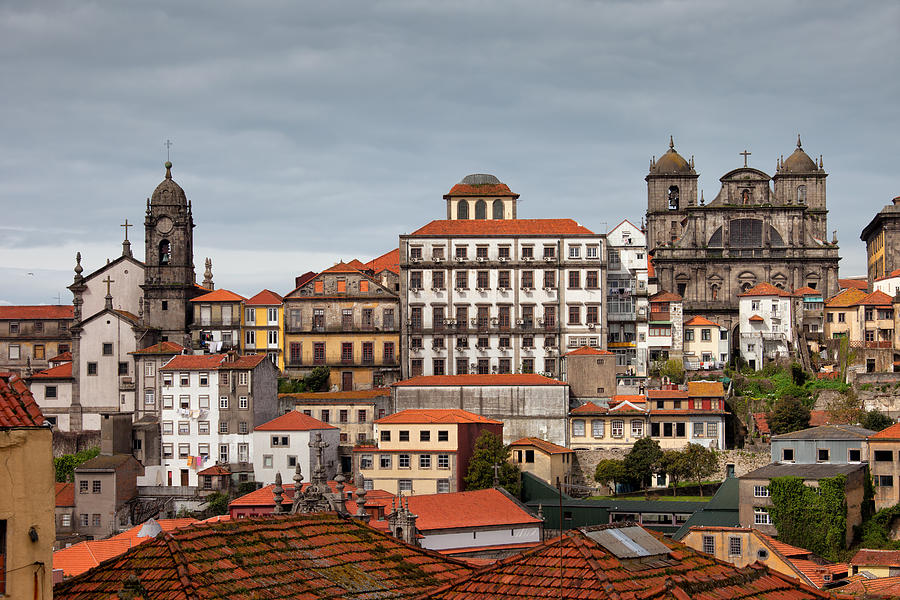 City Skyline of Porto in Portugal #1 Photograph by Artur Bogacki