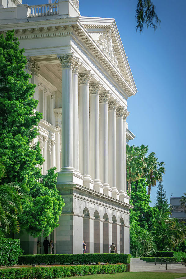 City Views Around California State Capitol Building In Sacrament #1 Photograph by Alex Grichenko