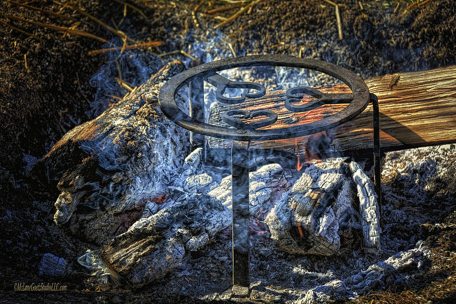 Civil War Campfire Hearts on Fire #1 Photograph by LeeAnn McLaneGoetz McLaneGoetzStudioLLCcom