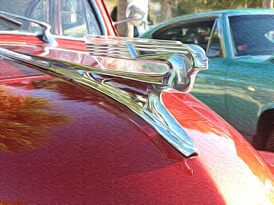 Classic Cars - 1941 Chevy Special Deluxe Business Coupe - Flying Lady hood ornament #1 Digital Art by Jason Freedman