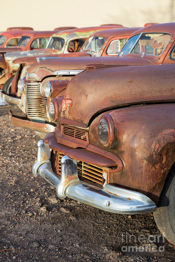 Classic Cars #1 Photograph by Jim West