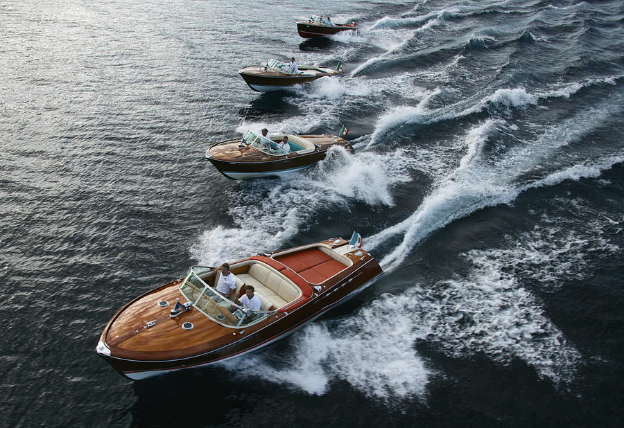 Classic Riva Runabouts #2 Photograph by Steven Lapkin
