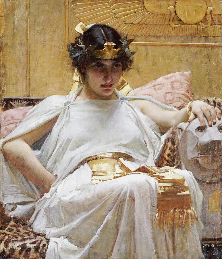 Cleopatra #2 Painting by John William Waterhouse